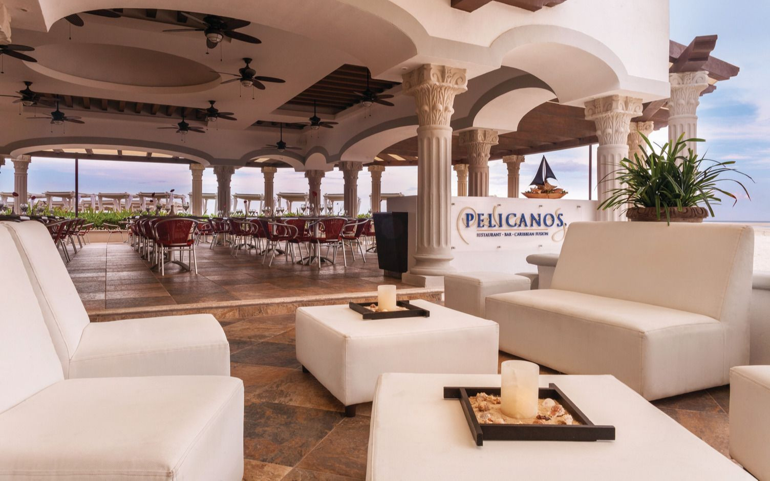 Hilton Playa del Carmen Pelicanos restaurant 