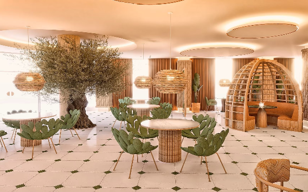 Restaurant au Iberostar Grand Aruba