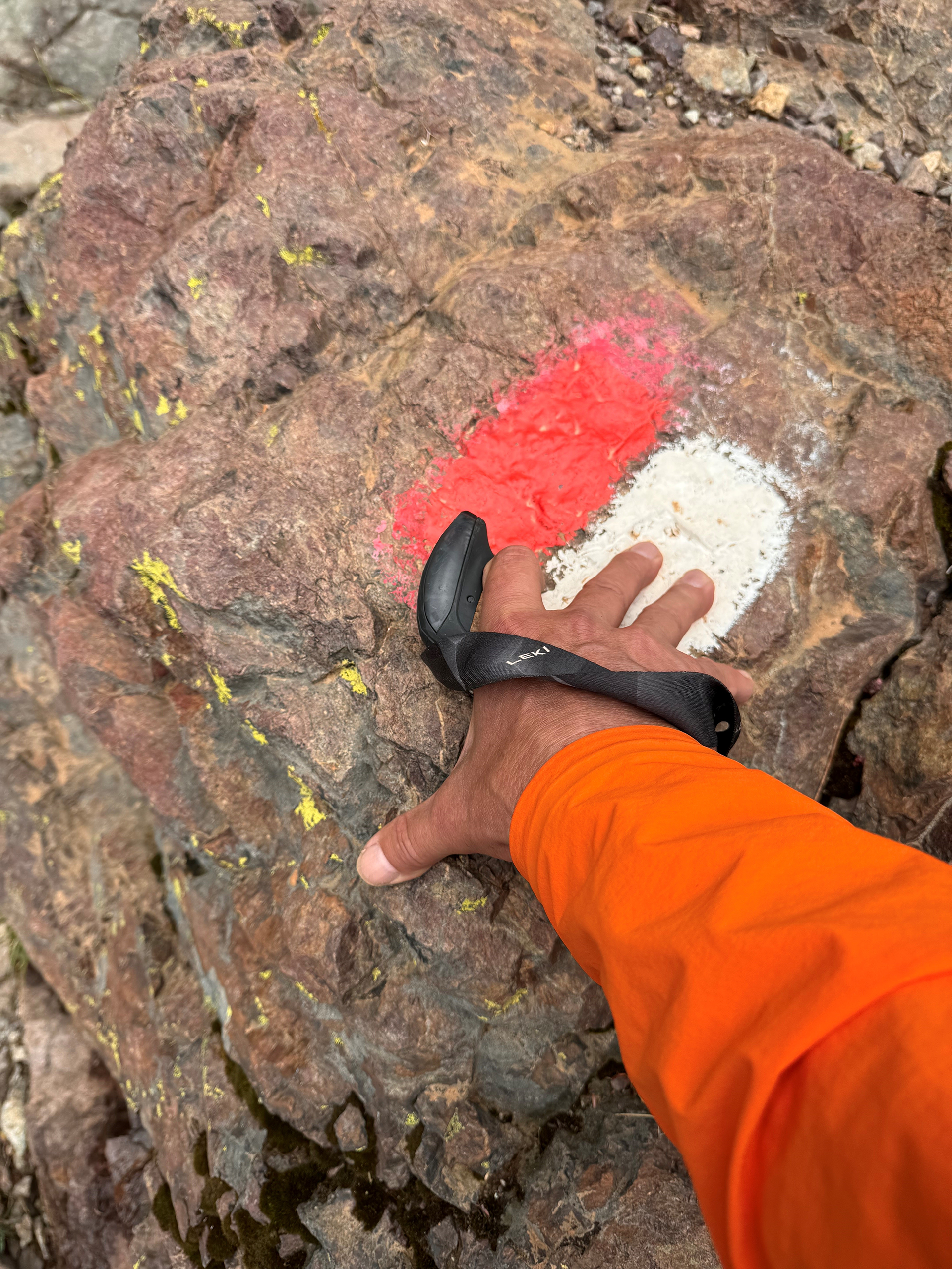Type de balisage sur le GR20 Type de balisage sur le GR20