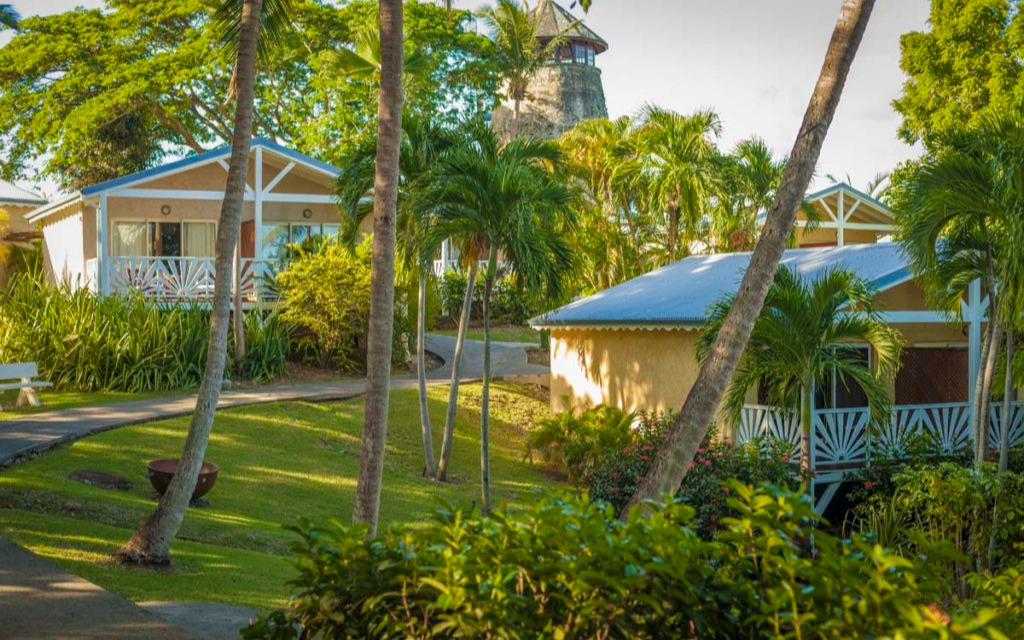 Bungalow garden