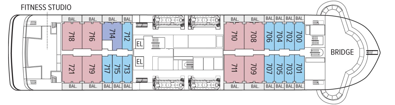 Lindblad Expeditions National Geographic Endurance Bridge Deck