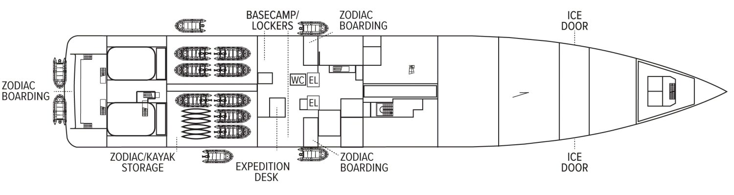 Lindblad Expeditions National Geographic Endurance Expedition Deck