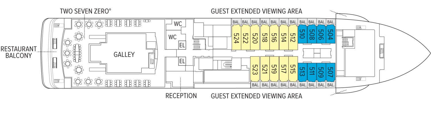 Lindblad Expeditions National Geographic Endurance Main Deck