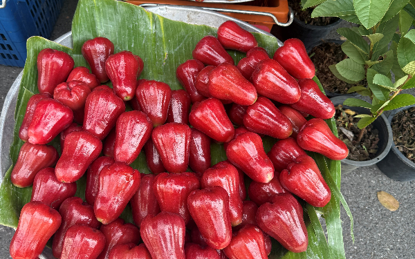 Fruits et légumes d'un marché à Bangkok