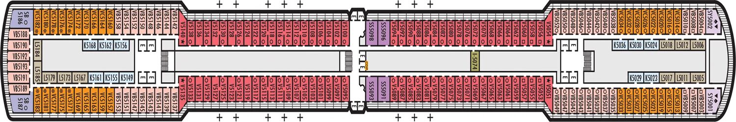 MS Eurodam pont 5
