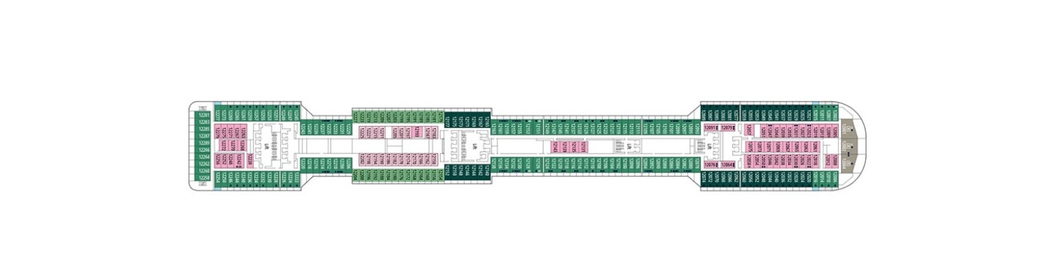 MSC Divina pont 12 Aurora