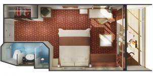 ncl norwegian spirit milieu navire cabine balcon plan ncl norwegian spirit milieu navire cabine balcon plan
