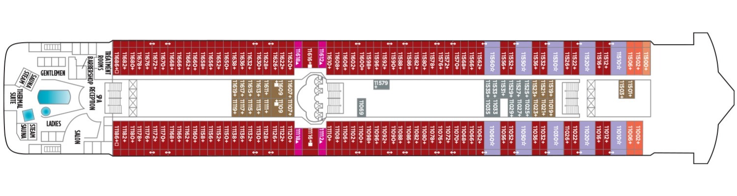 Norwegian Dawn Pont 11