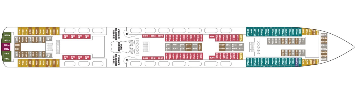 Norwegian Jewel Deck 8