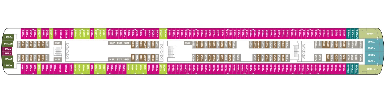 Norwegian Jewel Deck 9