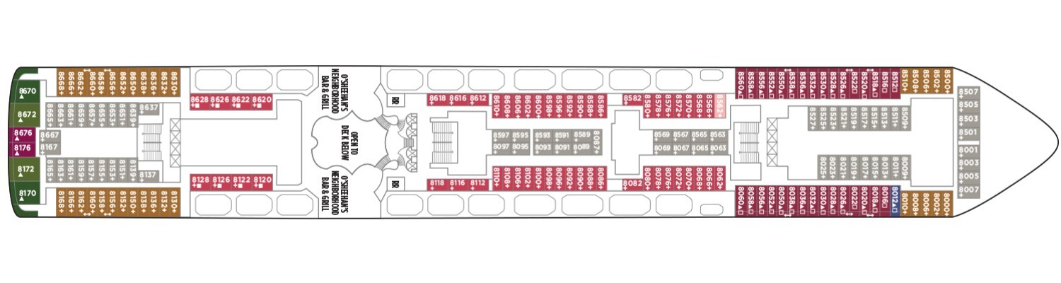 Norwegian Star Deck 8
