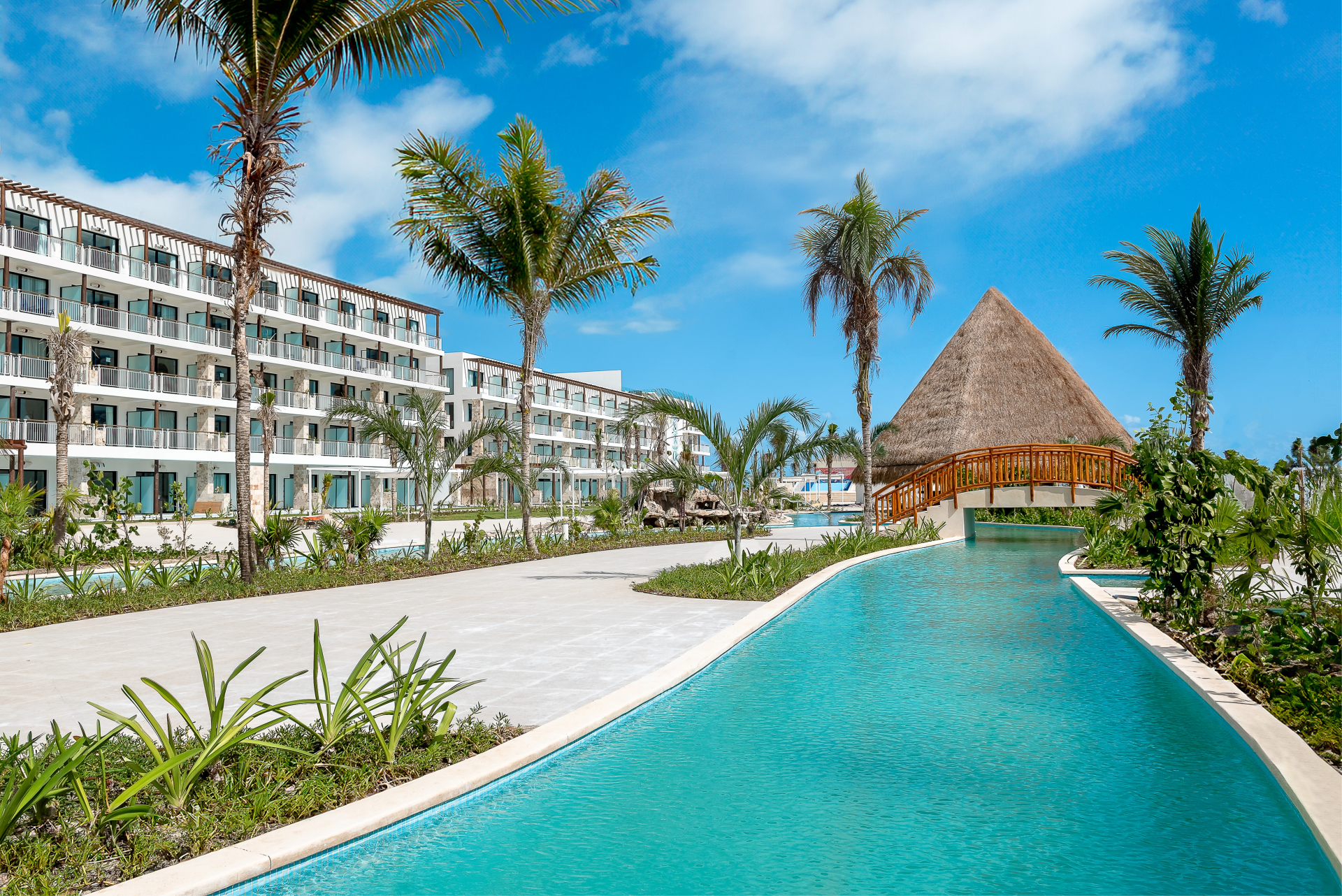 Road style pool at Ocean Azure Costa Mujeres, Cancun with Aquaterra Travels Road style pool at Ocean Azure Costa Mujeres, Cancun with Aquaterra Travels