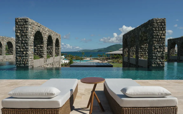 Piscine au Park Hyatt St. Kitts