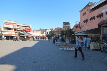 Place Jemaa-el-Fna à Marrakech