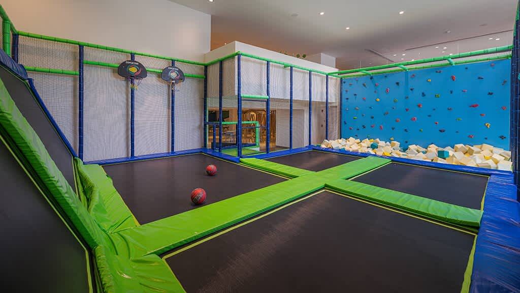 Trampoline at Sensira Resort & Spa Riviera Maya, Mexique with Aquaterra Travels