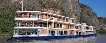 Croisière AVA Avalon Waterways Myanmar navire