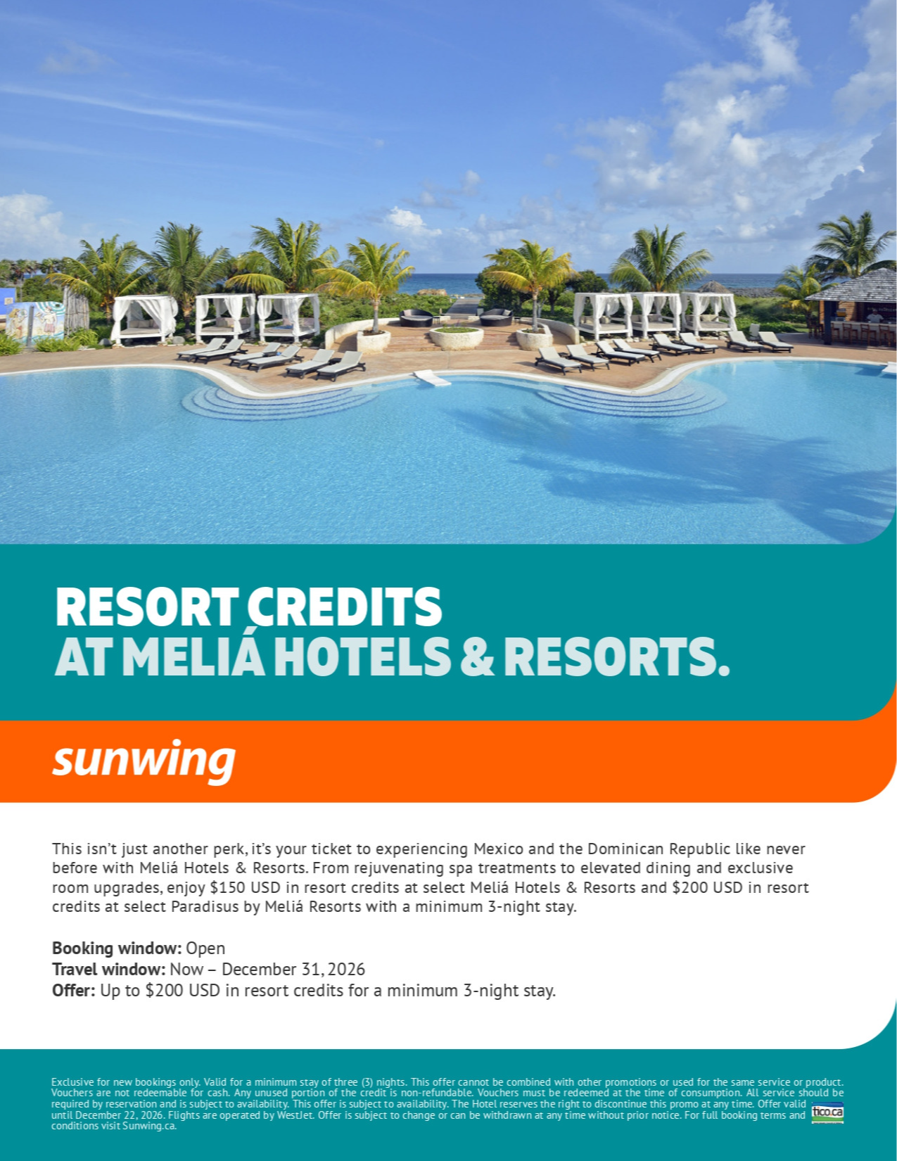 Sunwing Vacations Promotion Resort Credits at Royalton Resorts with Voyages Aqua Terra Sunwing Vacations Promotion Resort Credits at Royalton Resorts with Voyages Aqua Terra