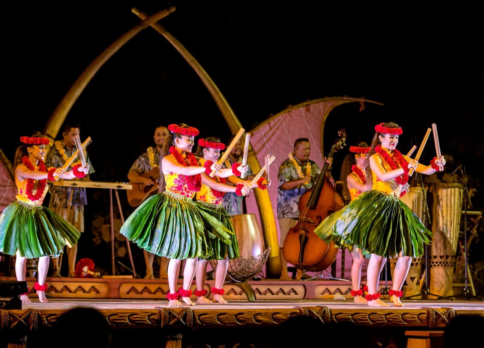 The KA WAʻA Luʻau at Aulani, A Disney Resort & Spa, Ko Olina on the island of Oahu The KA WAʻA Luʻau at Aulani, A Disney Resort & Spa, Ko Olina on the island of Oahu