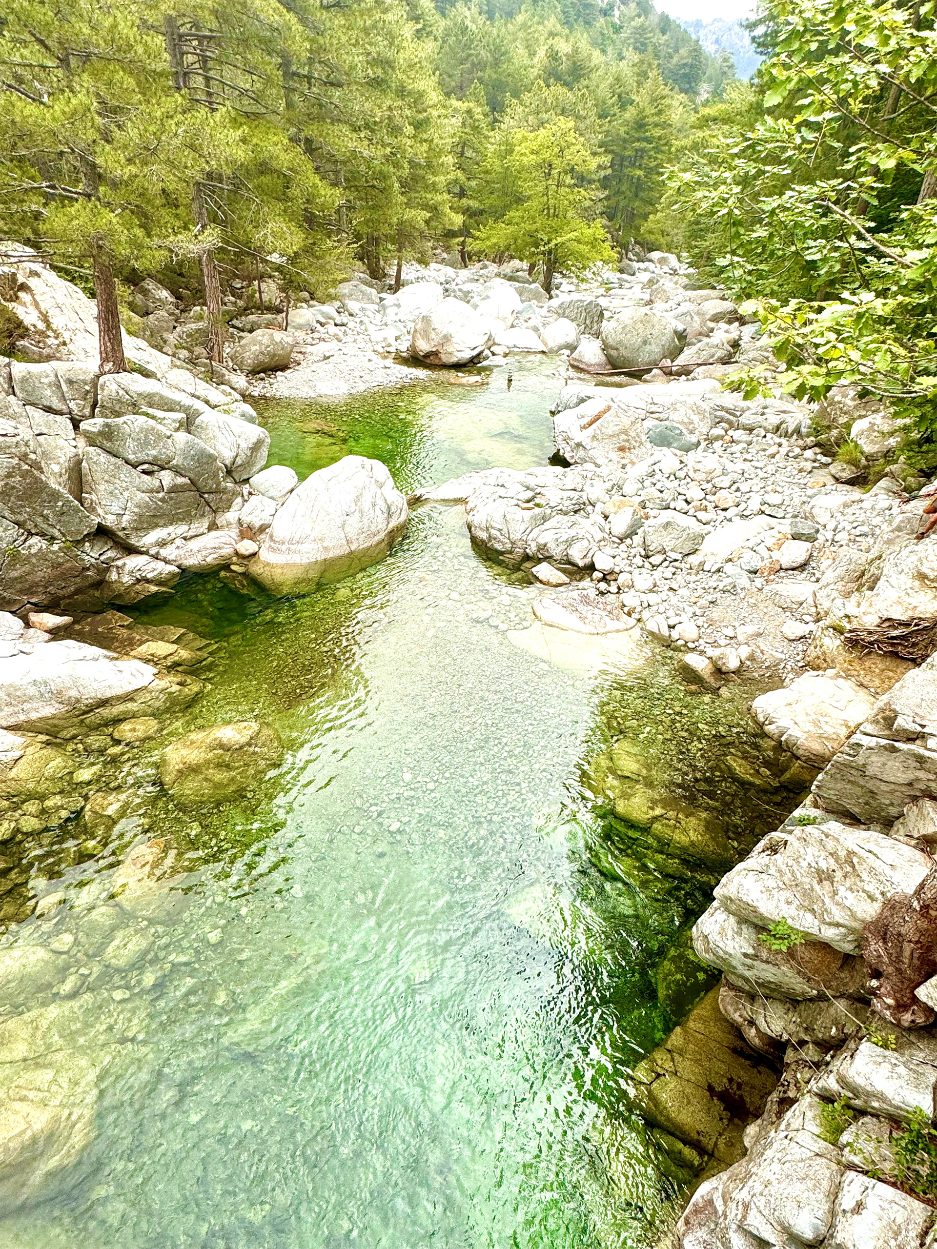 Bassins en cascade du GR20 Bassins en cascade du GR20